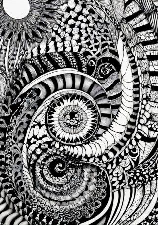 misc zentangle