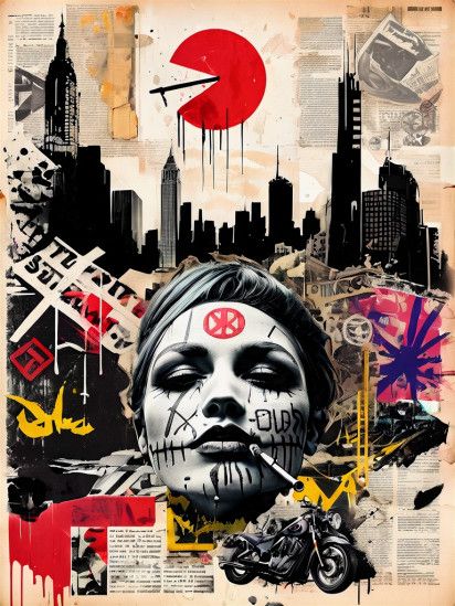 MK Punk Collage
