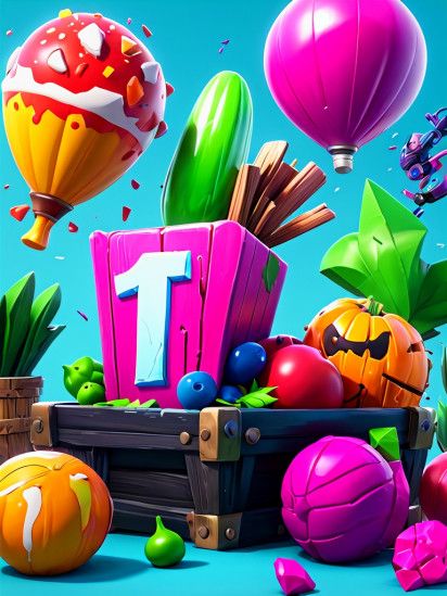 Fortnite Art Style