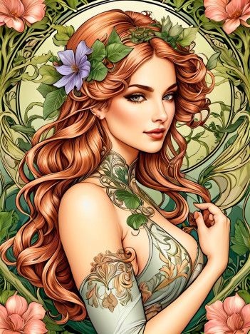 artstyle art nouveau