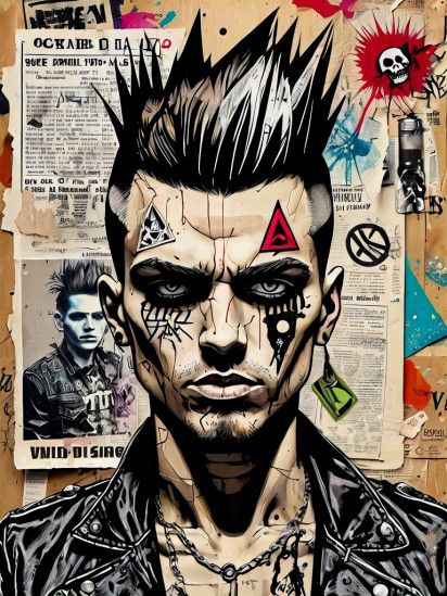 MK Punk Collage