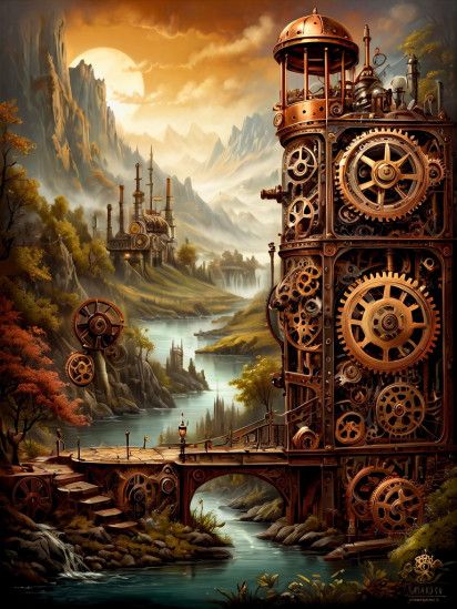 artstyle steampunk