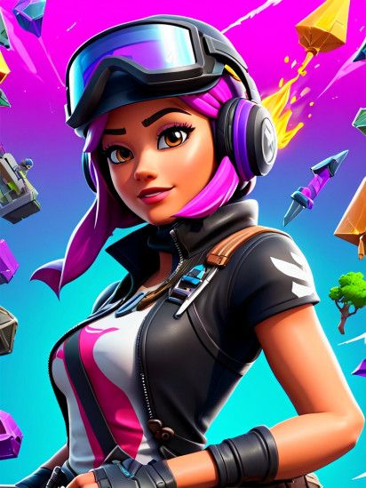 Fortnite Art Style