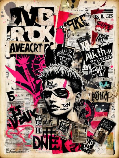 MK Punk Collage