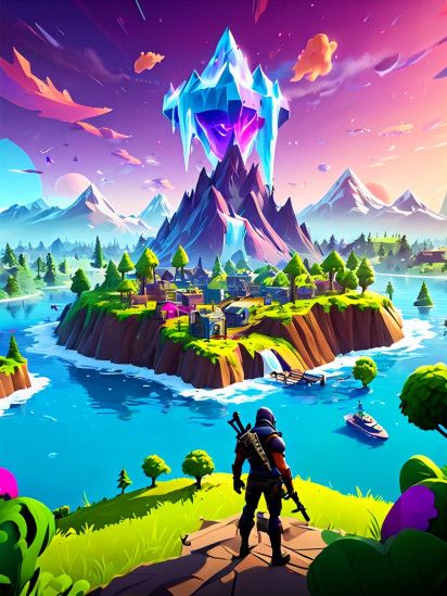 Fortnite Art Style