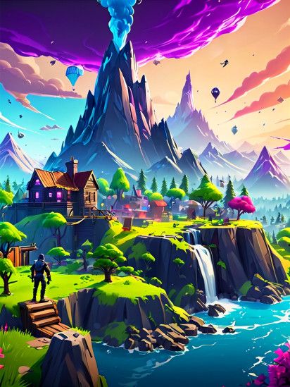 Fortnite Art Style