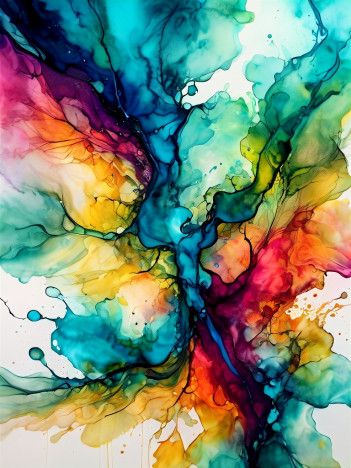 MK Alcohol Ink Art