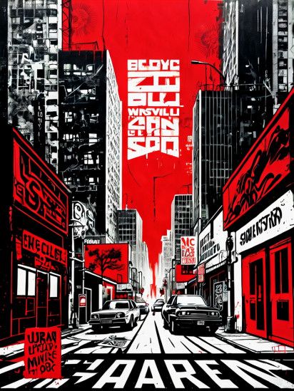 MK shepard fairey style