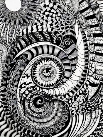 misc zentangle