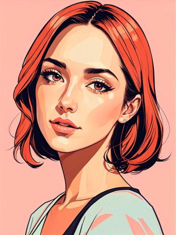 Flat 2D Art