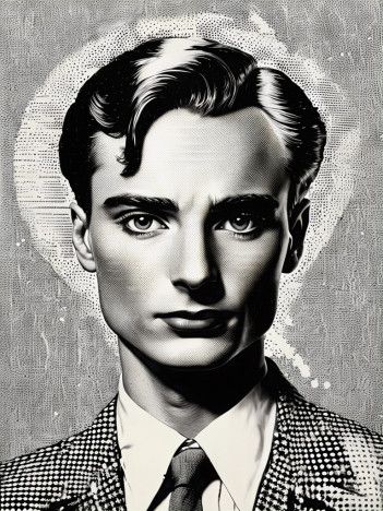 MK Halftone print