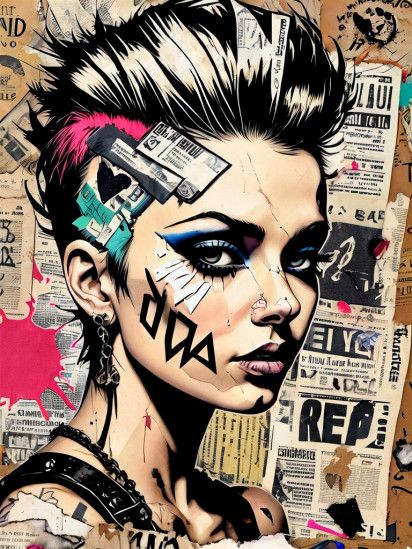 MK Punk Collage