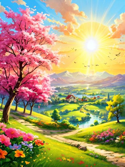 Light Cheery Atmosphere