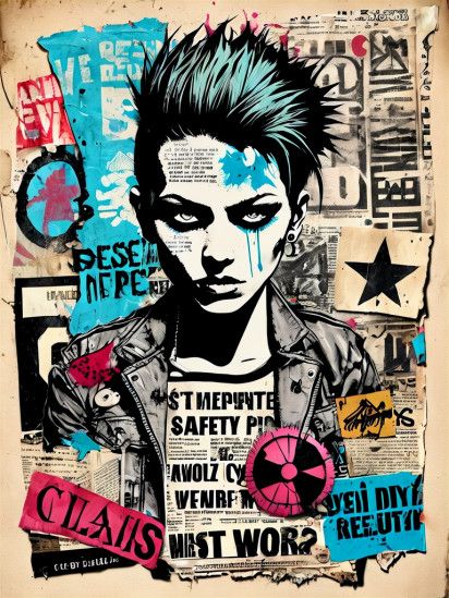 MK Punk Collage
