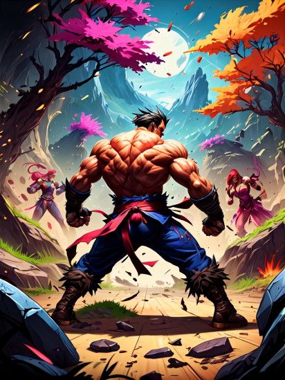 game fighting game