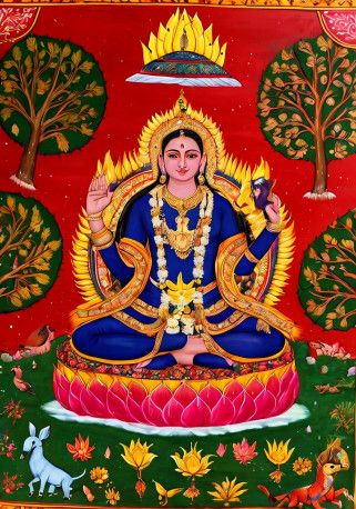 MK pichwai painting