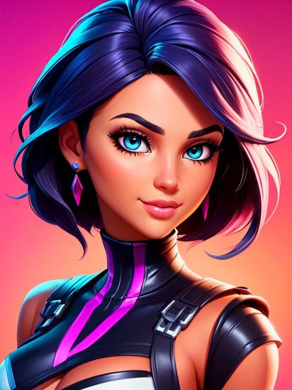 Fortnite Art Style