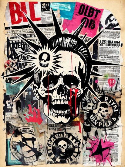 MK Punk Collage
