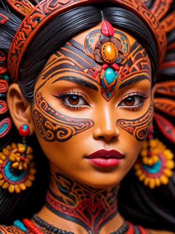 MK dayak art