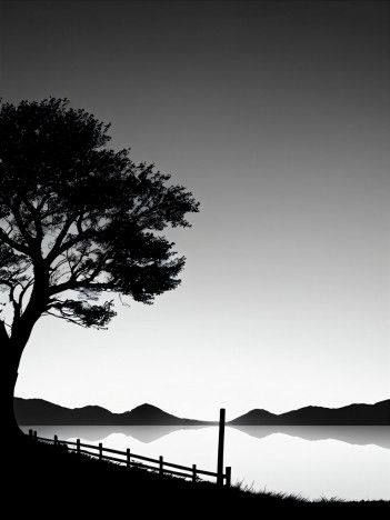 photo silhouette