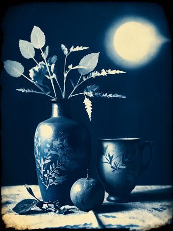 MK Cyanotype Print