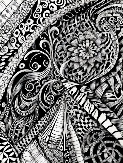 misc zentangle