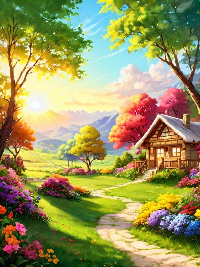 Light Cheery Atmosphere
