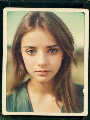 Faded Polaroid Photo