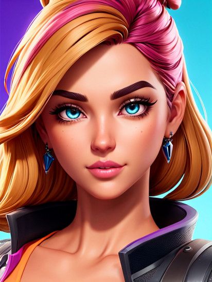 Fortnite Art Style