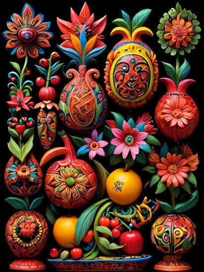 MK dayak art